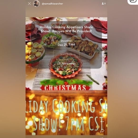 Other - Sun 7pmCT Christmas Cooking Share Show Collab w/Samadhisearcher